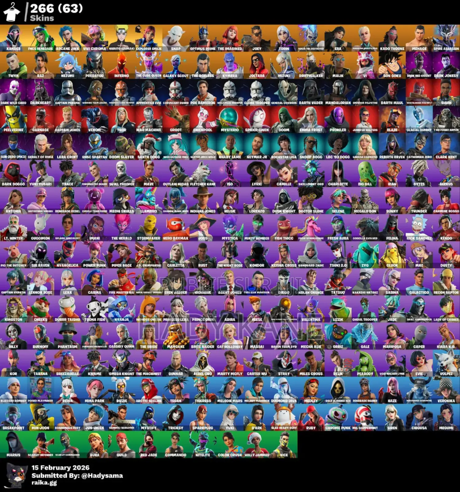 Compte Fortnite a Vendre