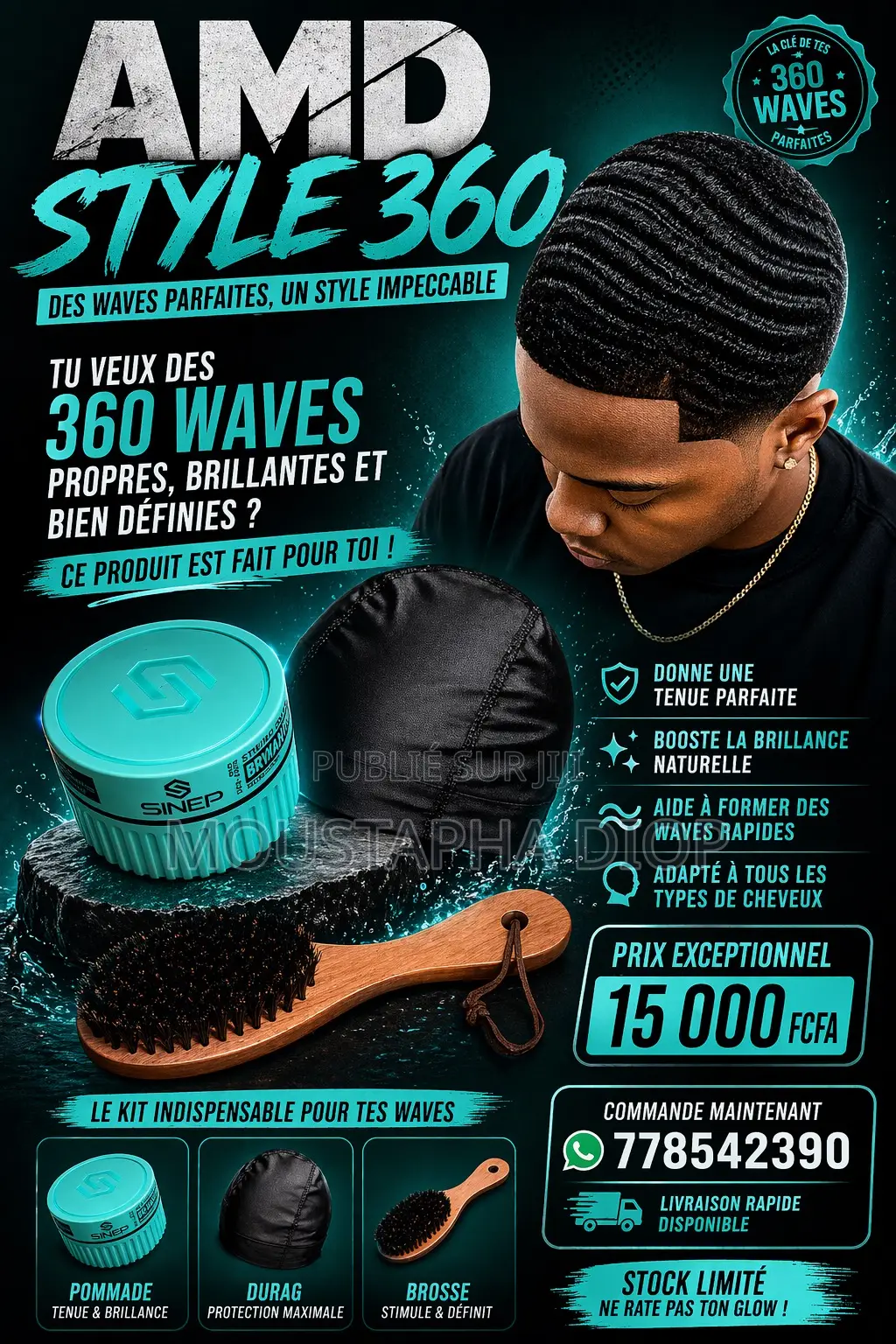 Sinep (360 Wave) – Livraison Rapide À Dakar