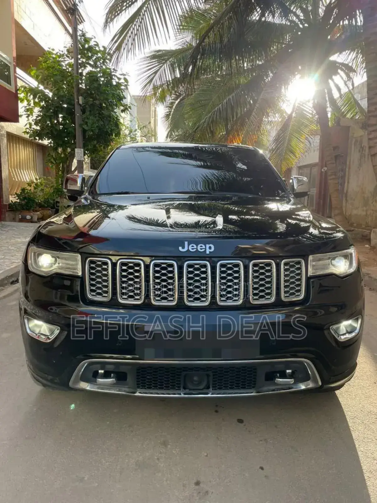 Jeep Grand Cherokee Overland 4dr 4x4 2019 Noir