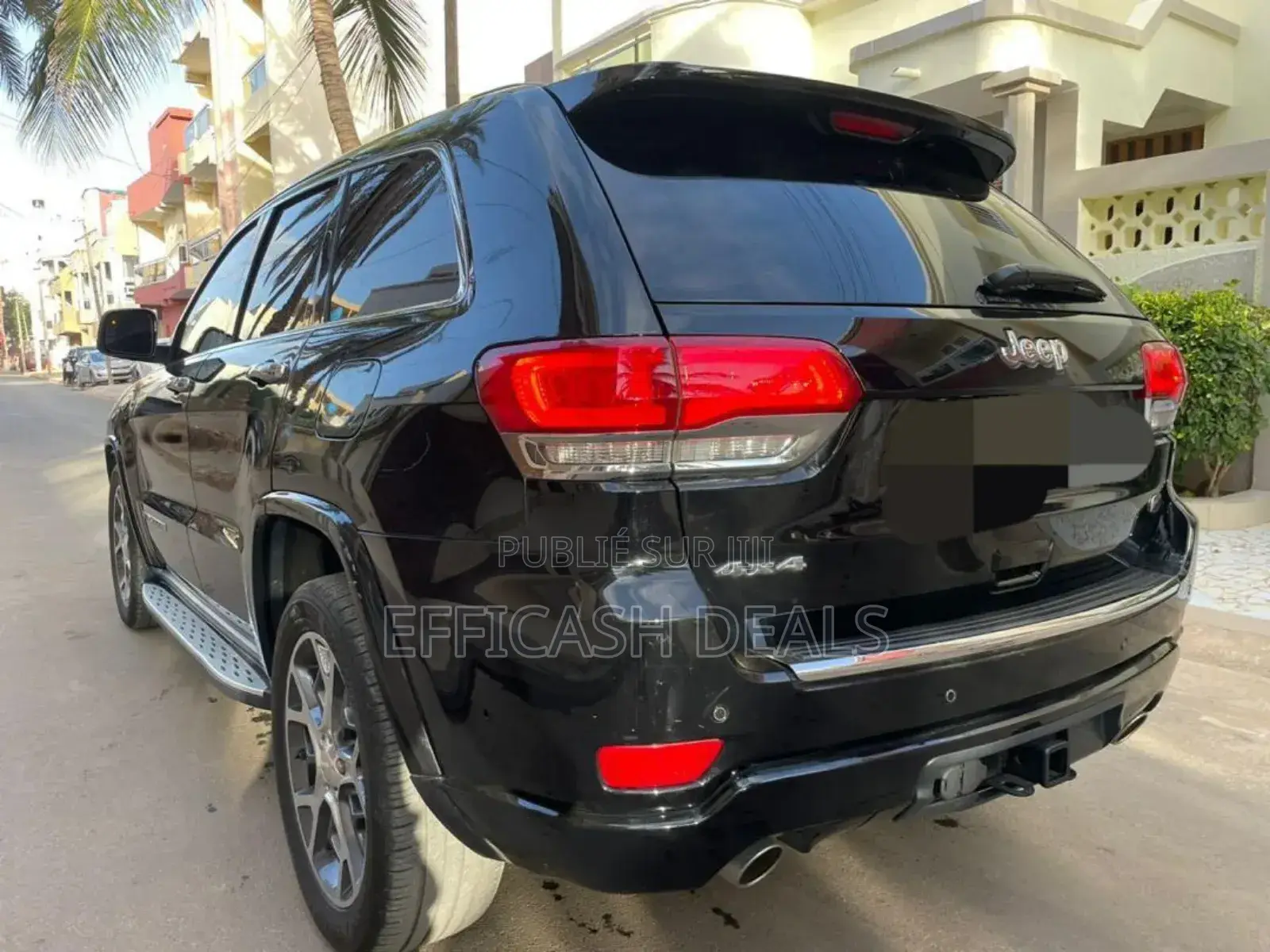 Jeep Grand Cherokee Overland 4dr 4x4 2019 Noir