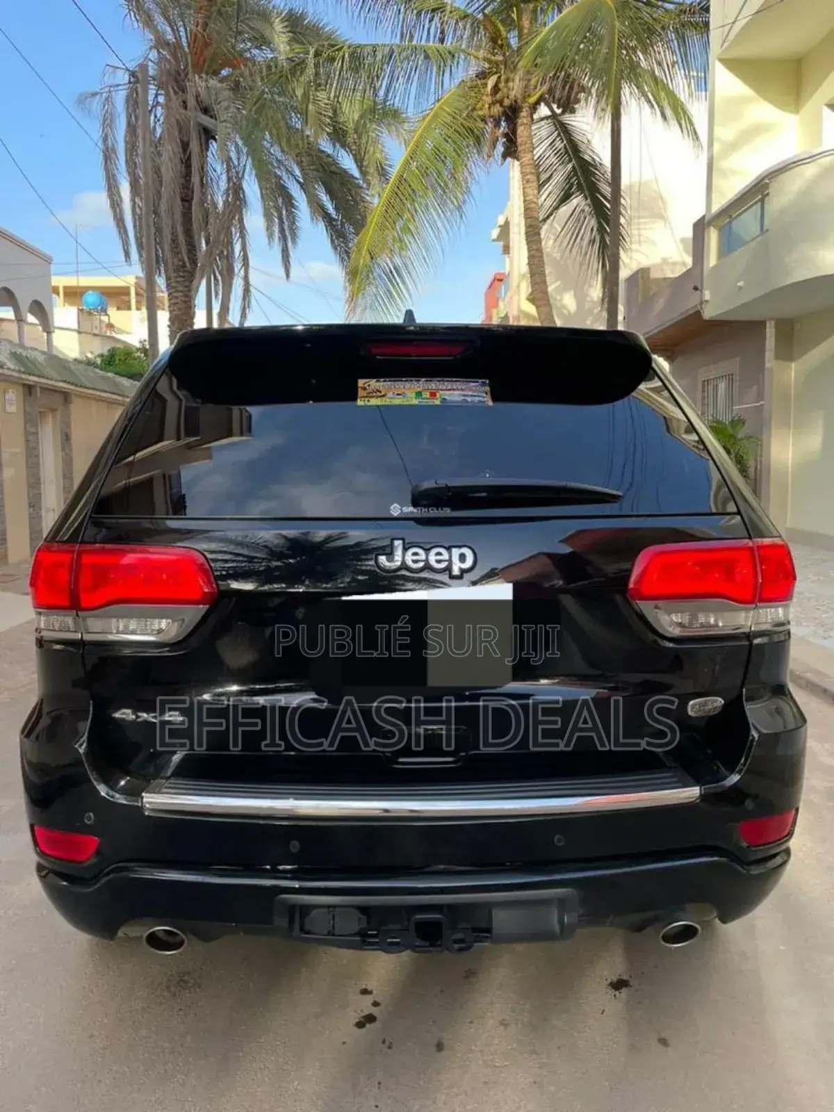 Jeep Grand Cherokee Overland 4dr 4x4 2019 Noir