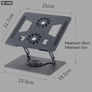 Support Ordinateur Portable Avec Refroidissement