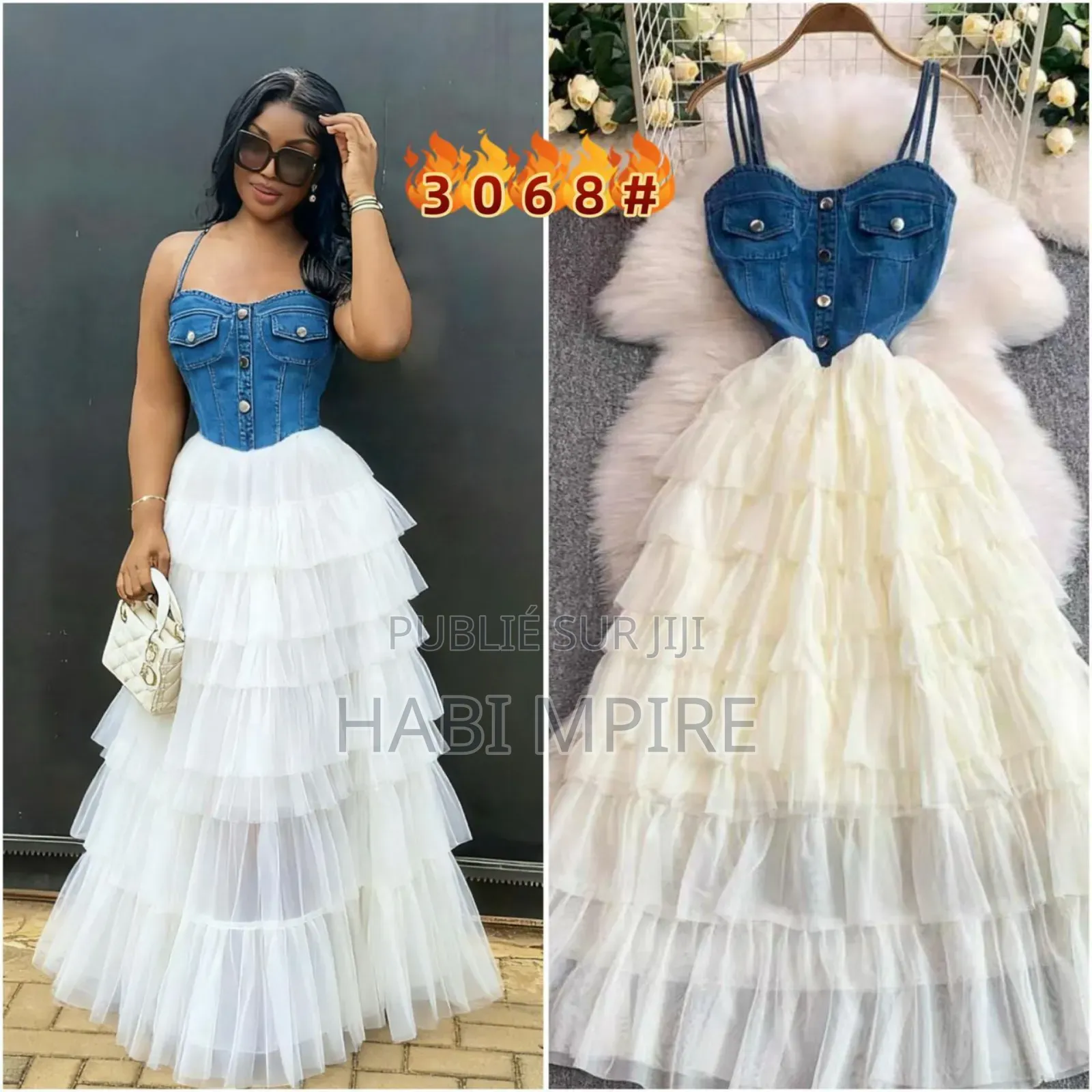 Le Look Star Est Arrivé ! Robe Jean-Tulle