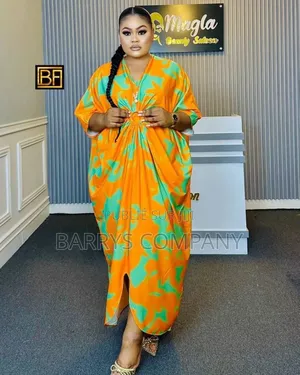 Robe Caftan Floral Tropical - Élégance Bohème Chic