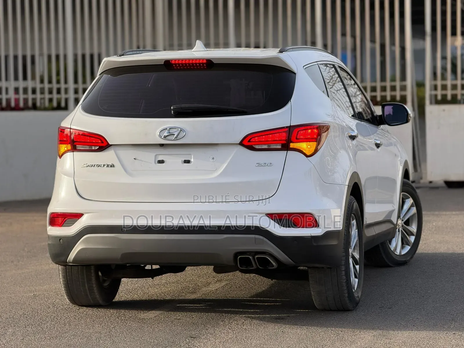 Hyundai Santa Fe 2017 Blanc