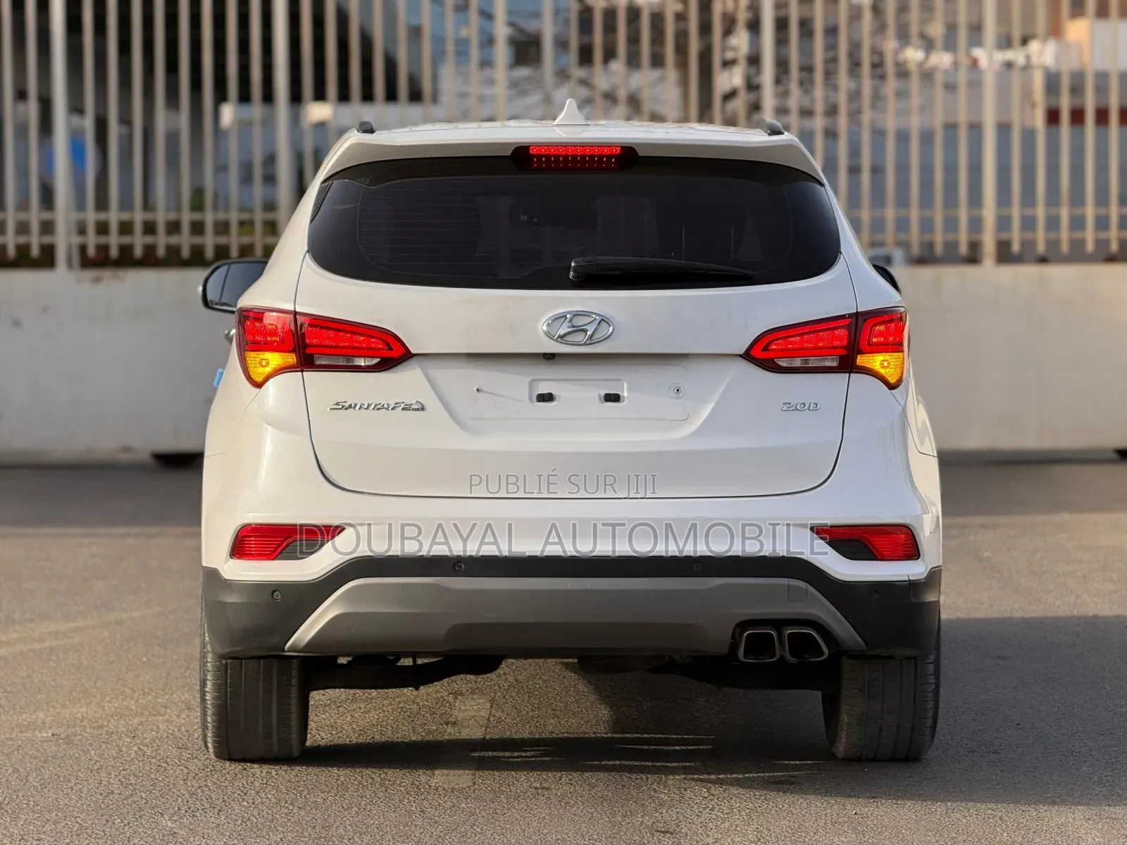 Hyundai Santa Fe 2017 Blanc