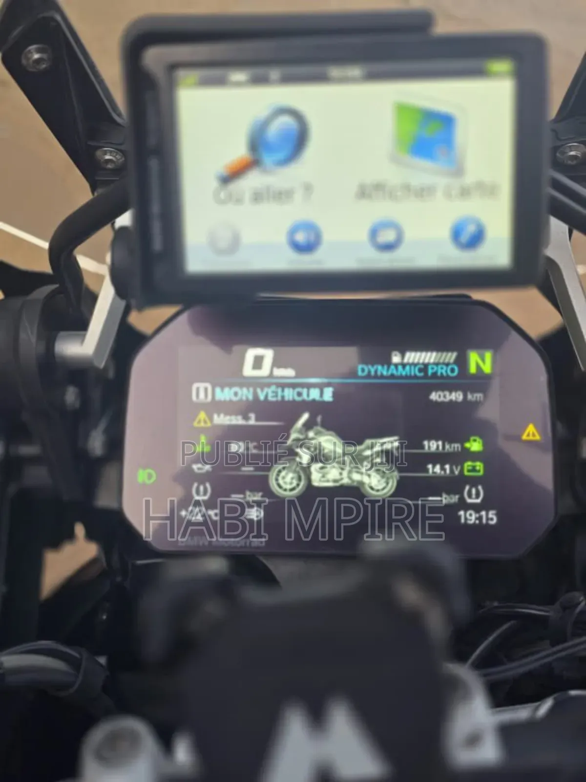 BMW R1250GS 2023 Noir
