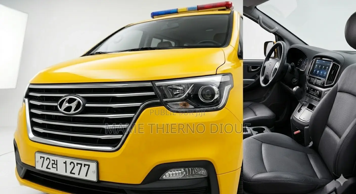 Nouveau Hyundai Starex 2015 Jaune