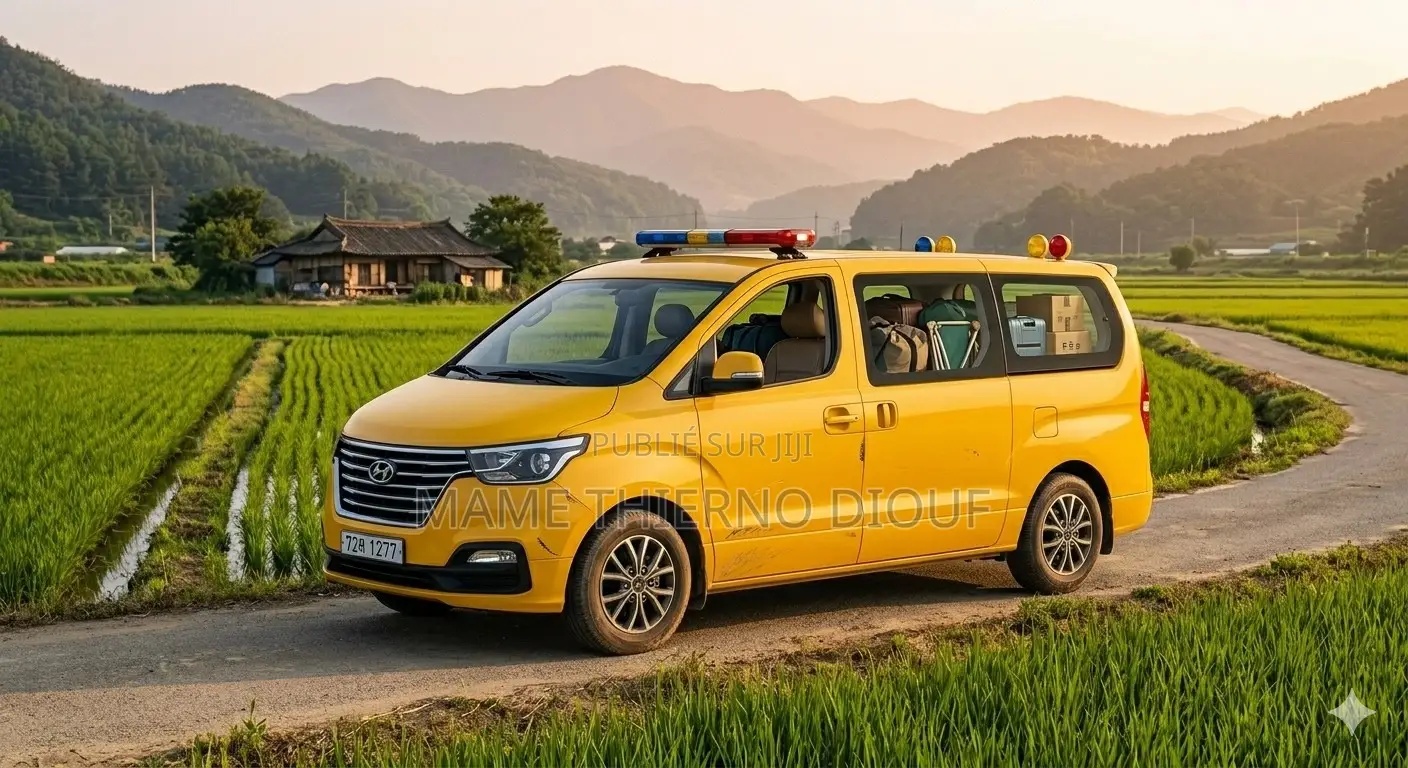 Nouveau Hyundai Starex 2015 Jaune
