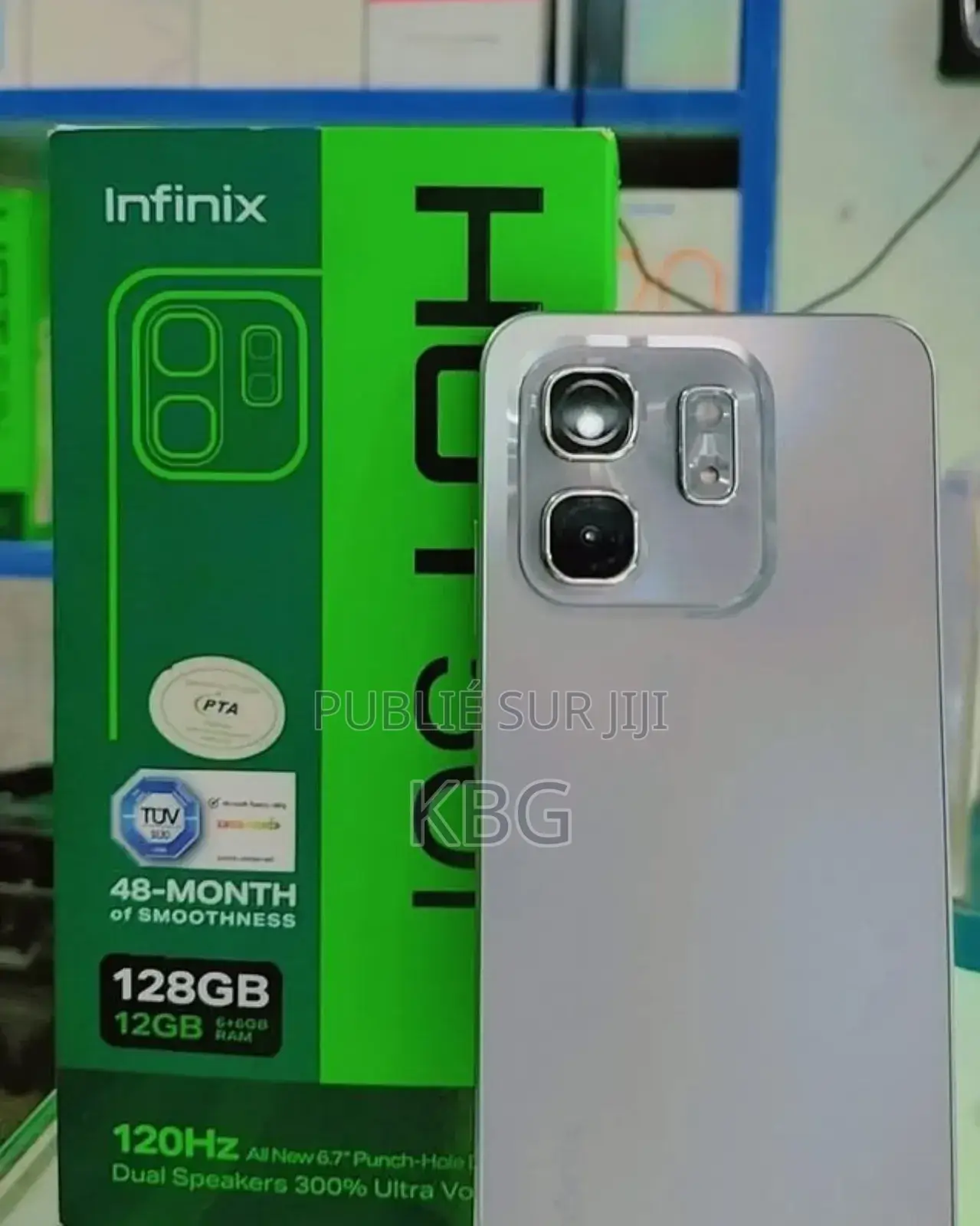 Nouveau Infinix Hot 50i 128 GB Gris
