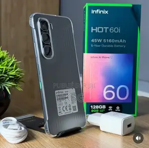 Nouveau Infinix Hot 60i 128 GB Gris