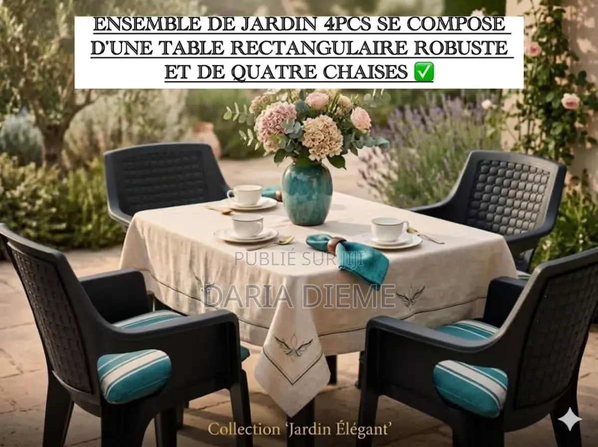 Table Jardin 4 Place