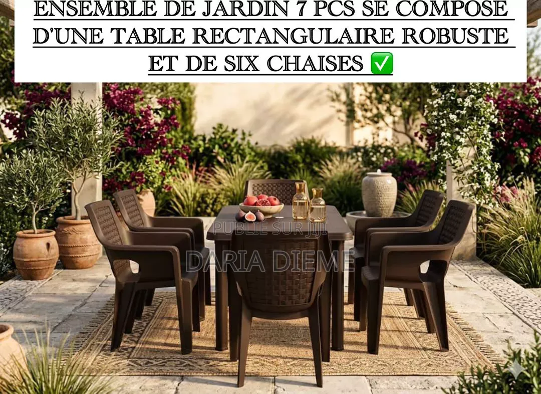 Table 6 Places en Plastique
