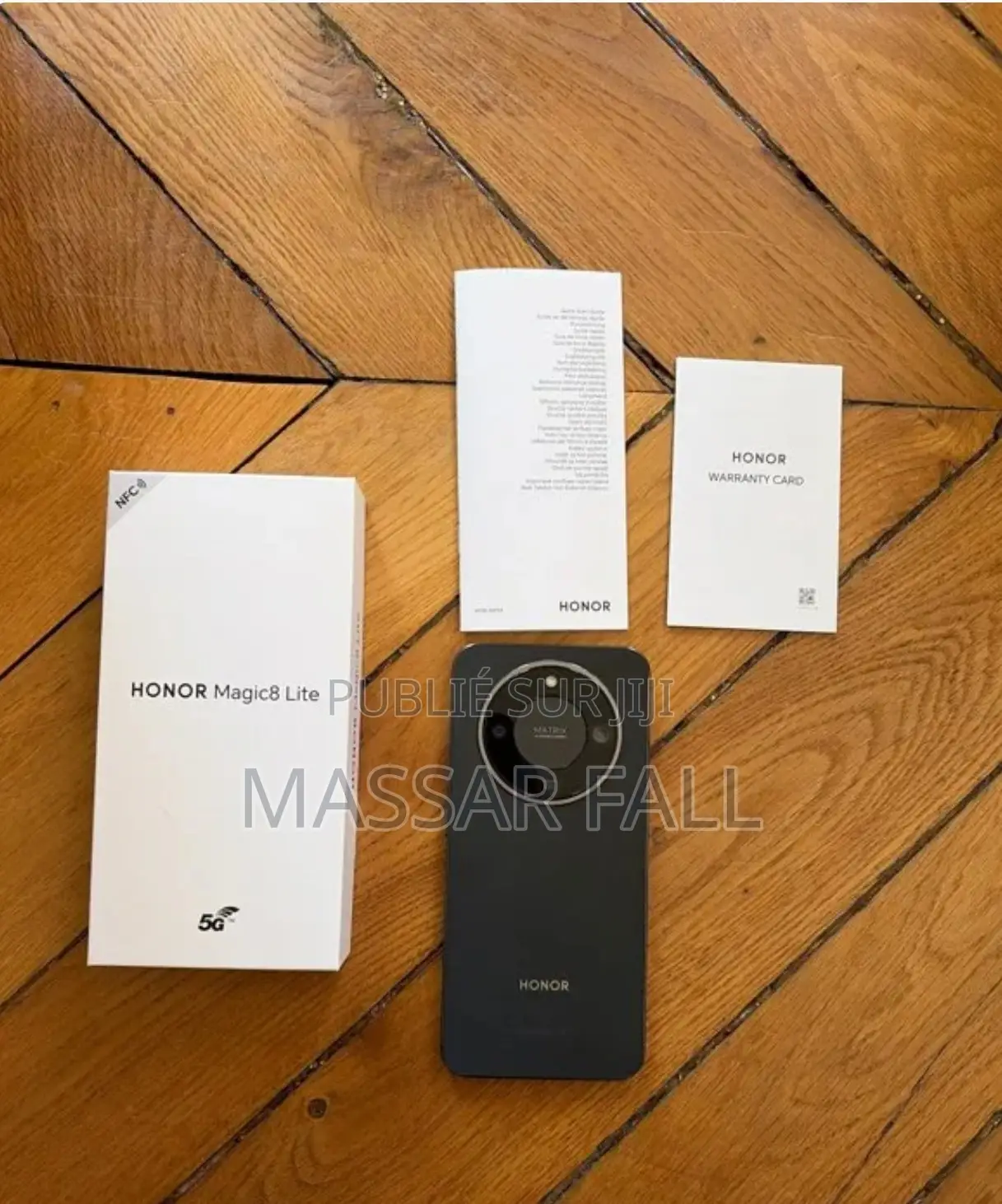 Nouveau Honor 8 Lite Dual SIM 64 GB Noir