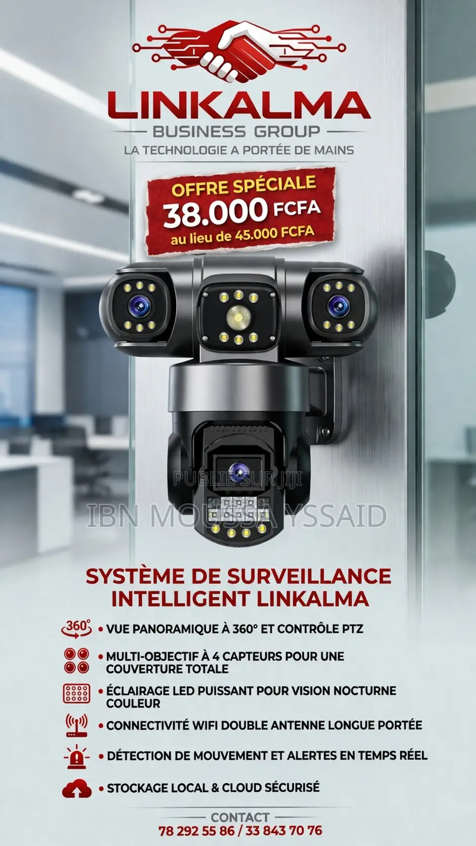 Camera PTZ Robotique