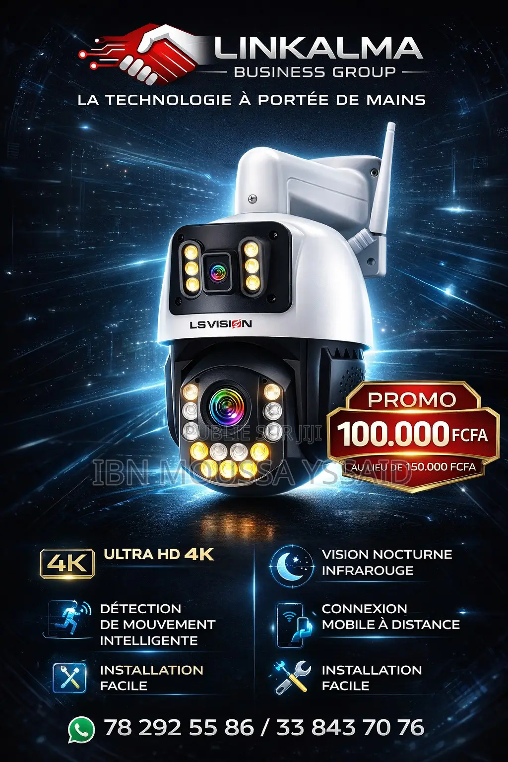 Camera PTZ Robotique