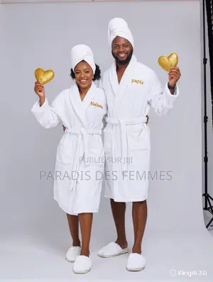 Peignoirs Couples Personnalisée