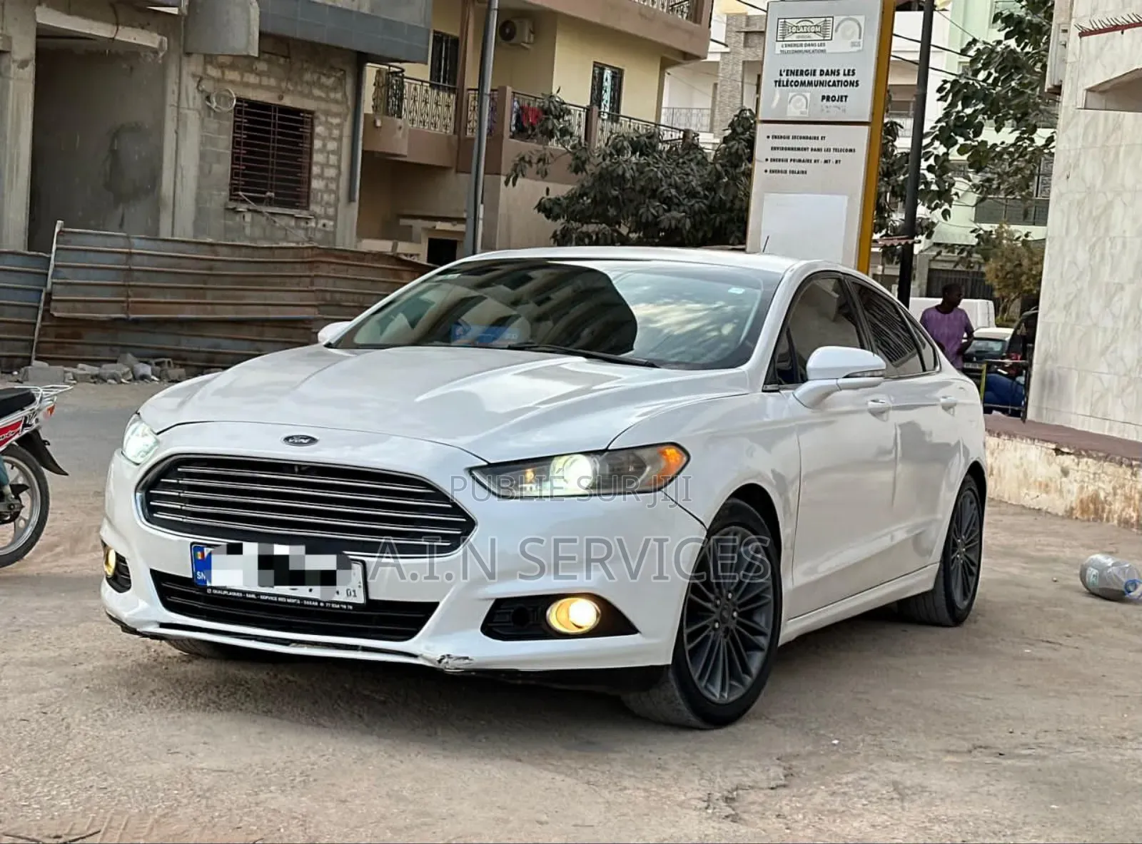 Ford Fusion 2016 Blanc
