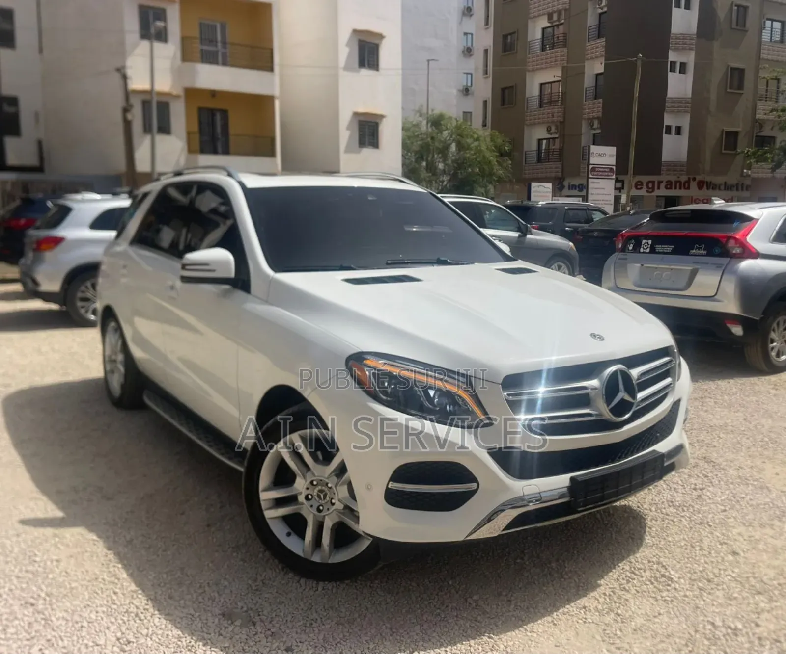 Mercedes-Benz GLE-Class 2018 Blanc