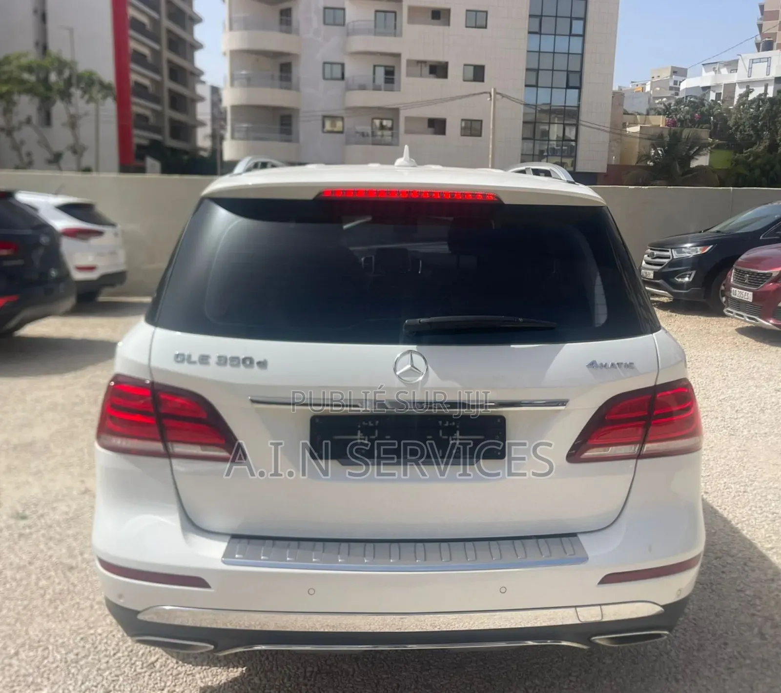 Mercedes-Benz GLE-Class 2018 Blanc