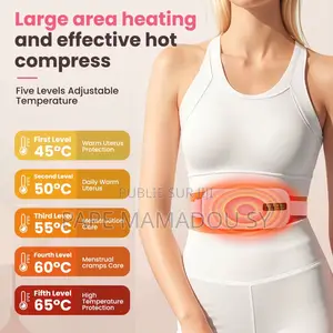 Ceinture Chauffante Anti Douleur Pour Les Règles Douloureuses