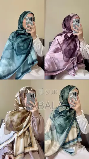 Voile en Soie Et en Pashminas