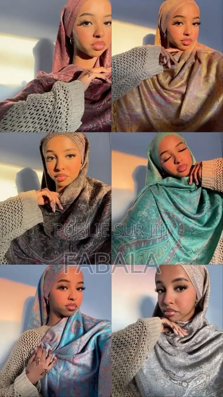 Voile en Soie Et en Pashminas