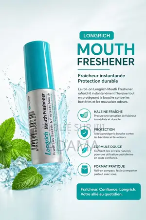 Longrich Mouth Freshener – Haleine Fraîche Toute La Journée !