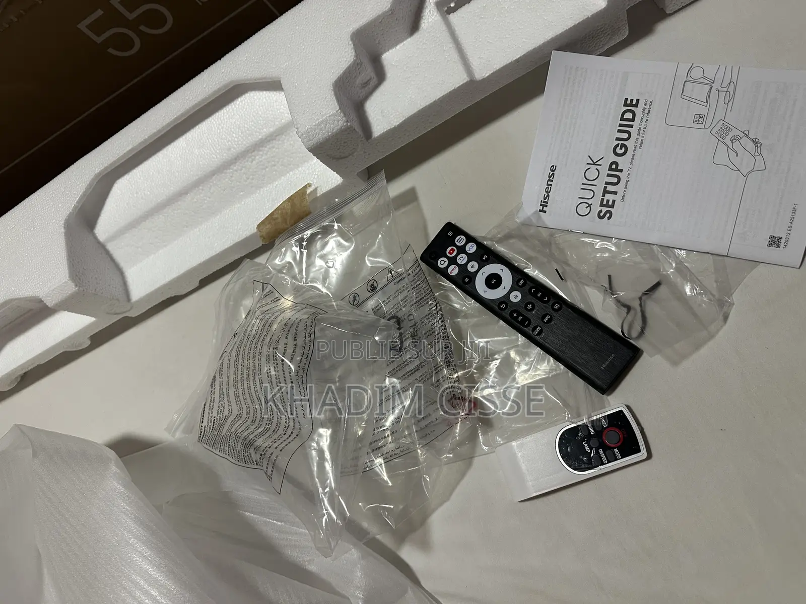 Téléviseur Hisense A6q 2025 55” Pouce