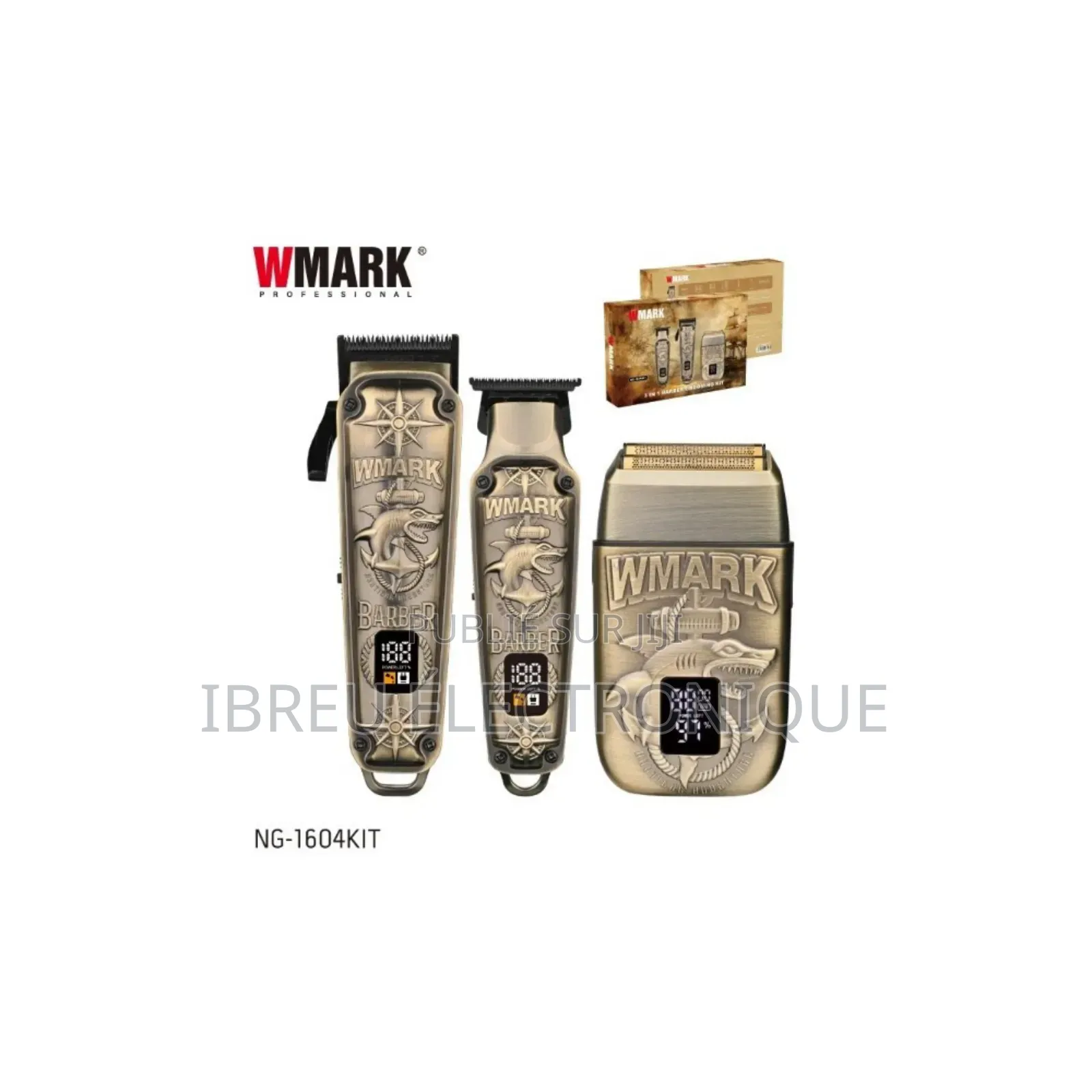 Quit Tondeuse 3en1 Wmark Ng-1604kit – Le Vrai Matériel Professionnel