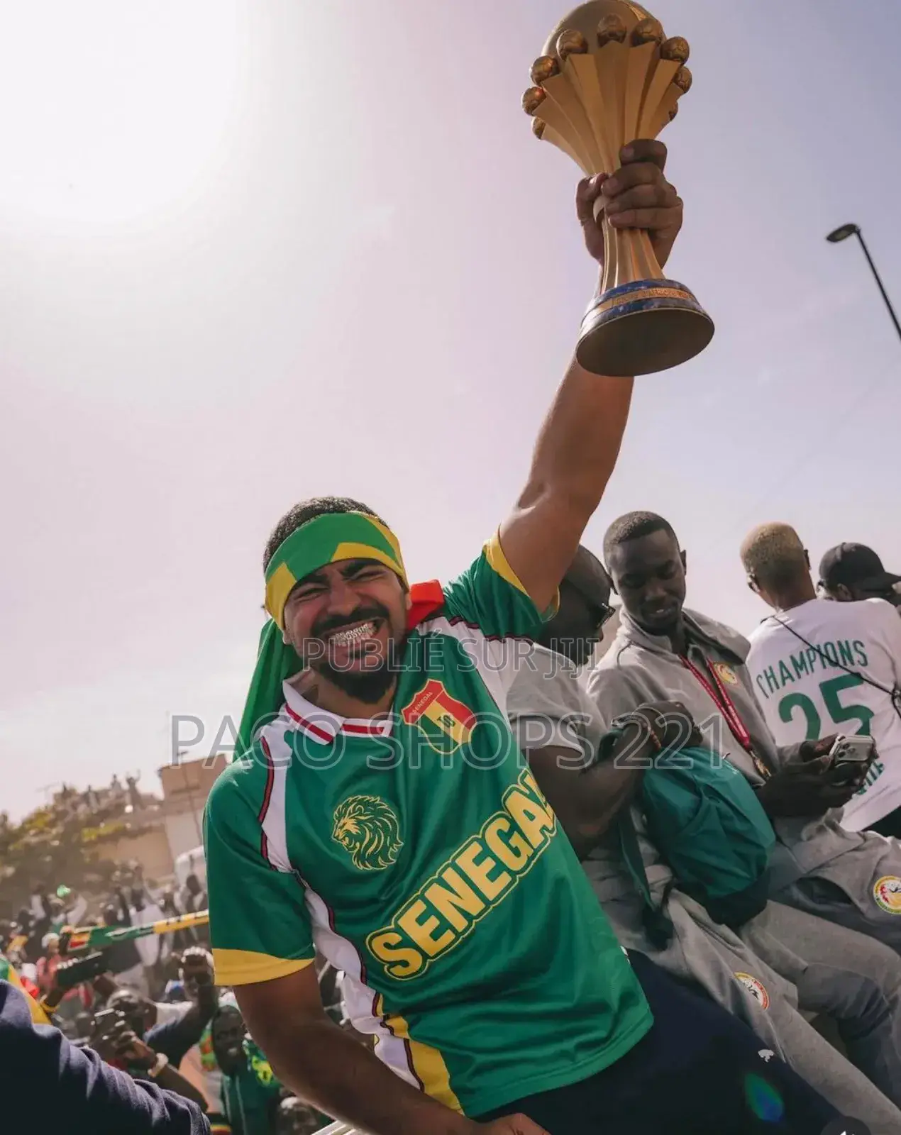 Maillot Coupe Du Monde “Senegal 2 Étoiles”