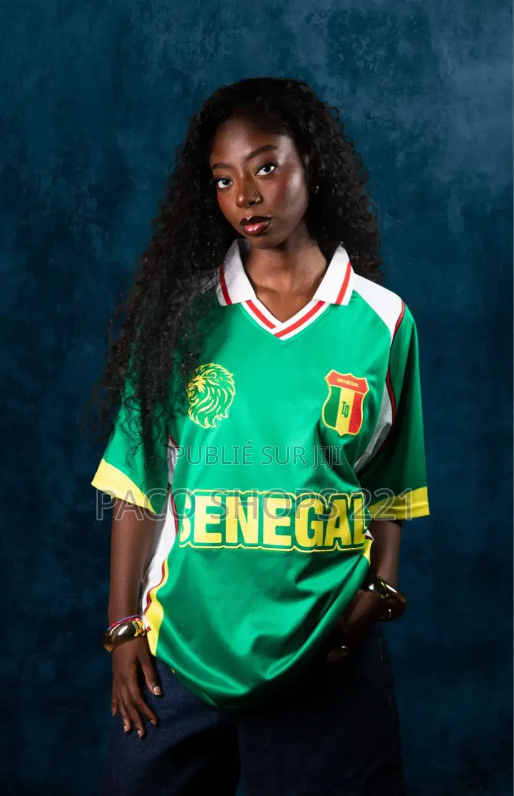 Maillot Coupe Du Monde “Senegal 2 Étoiles”