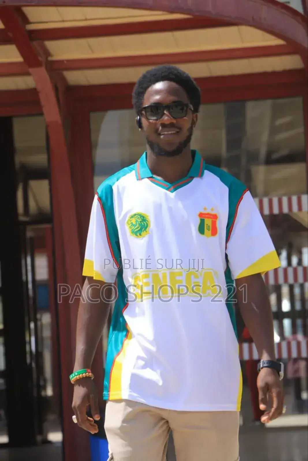 Maillot Coupe Du Monde “Senegal 2 Étoiles”