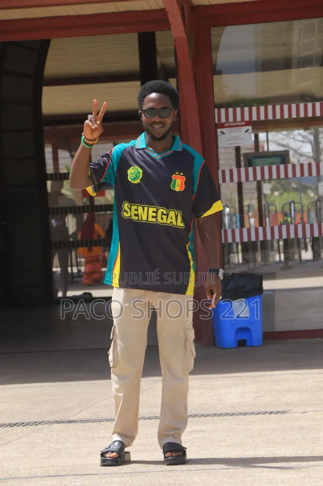 Maillot Coupe Du Monde “Senegal 2 Étoiles”
