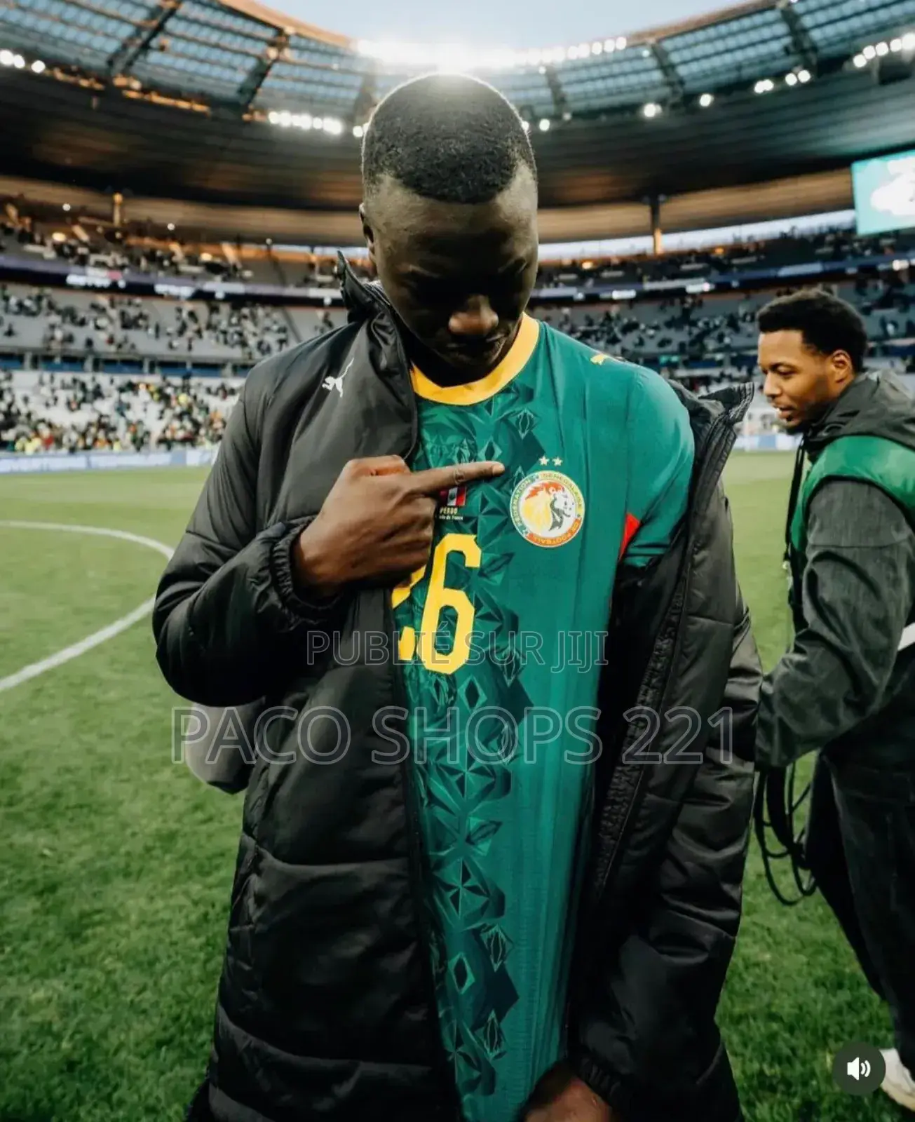 Maillot Coupe Du Monde “Senegal 2 Étoiles”