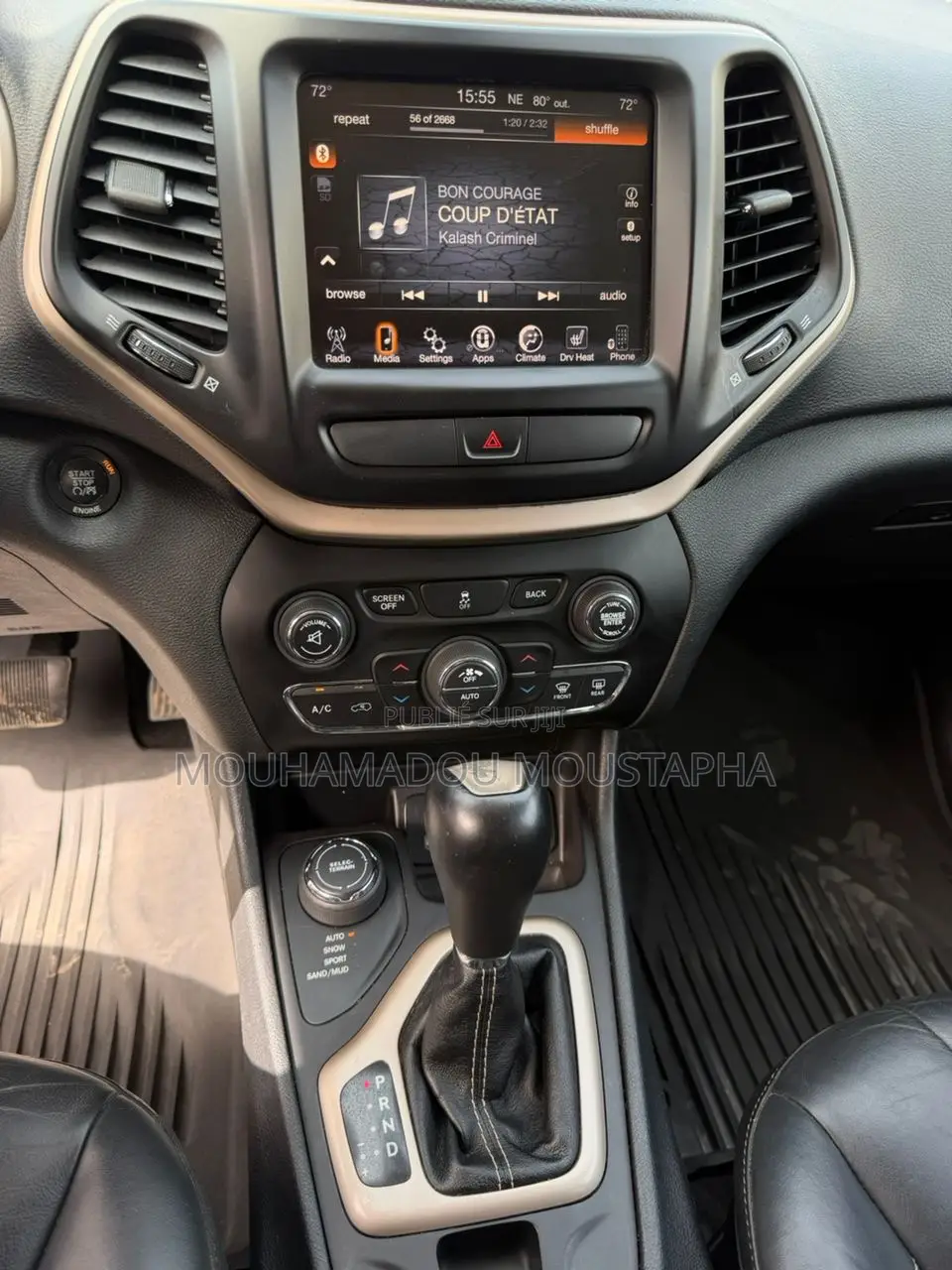 Jeep Cherokee Limited 4x4 2016 Noir