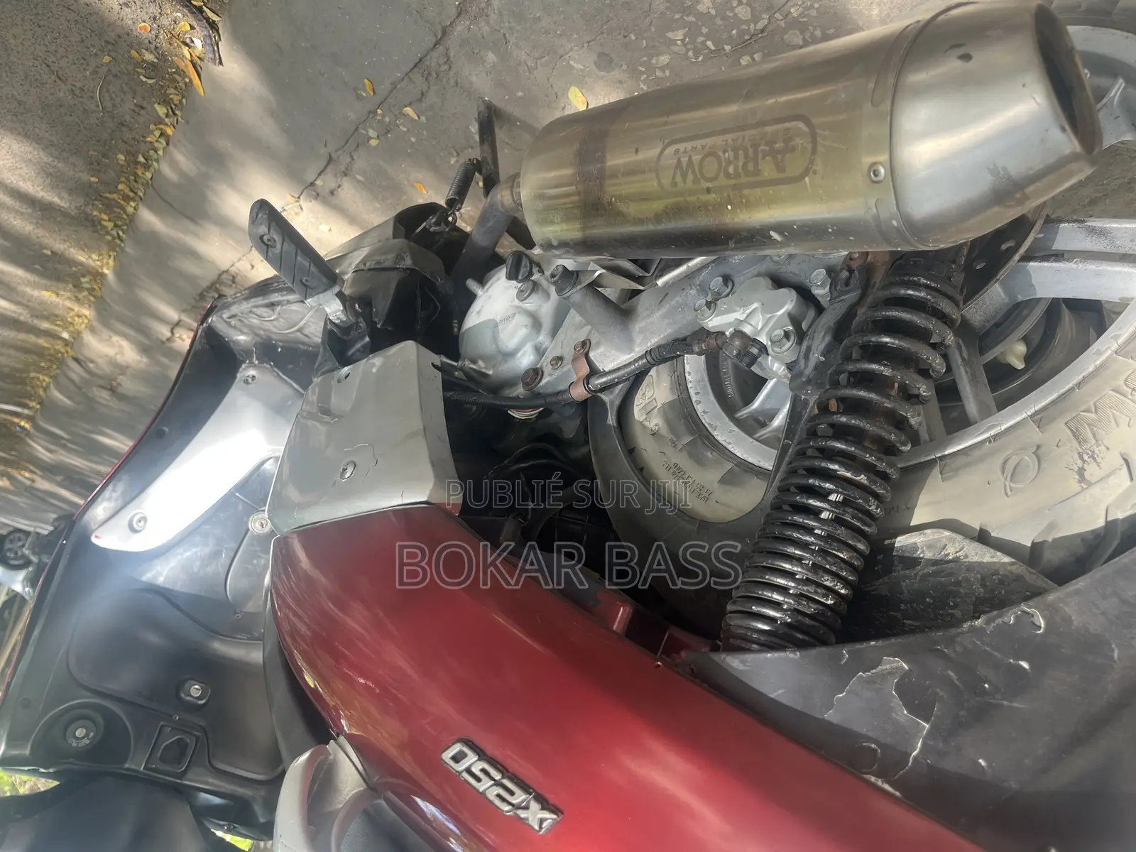 Yamaha Majesty 2009 Rouge