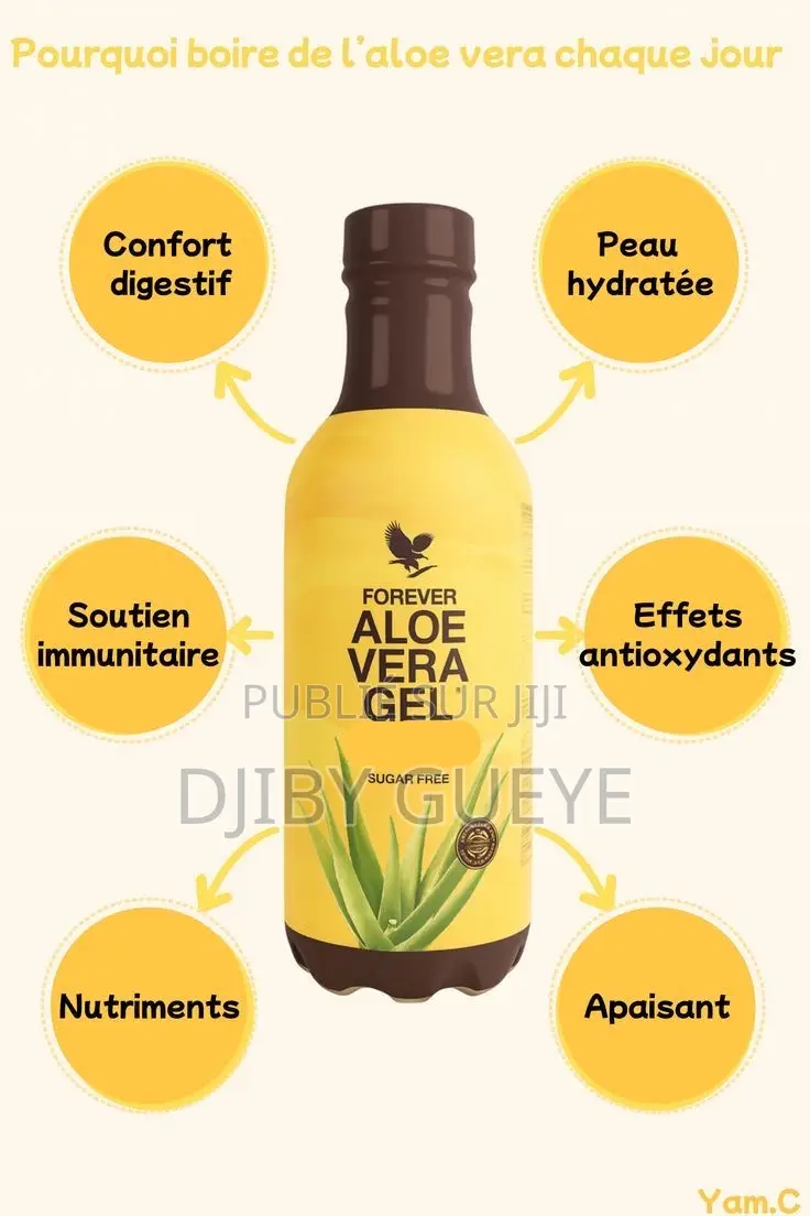 Aloe Vera Gel (Un Produit Très Efficace Pour Detoxification Du Sang