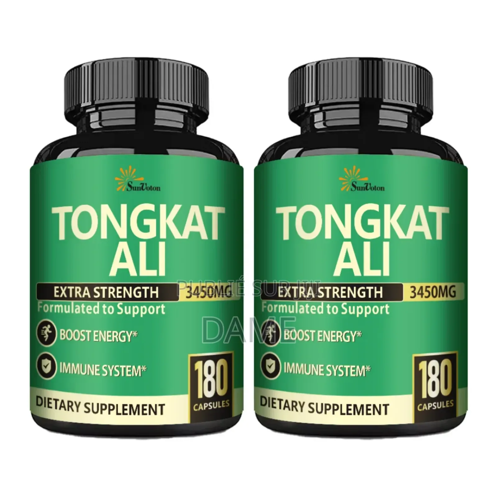 Capsules De Tongcat Ali Boîte De 180 Gélules.