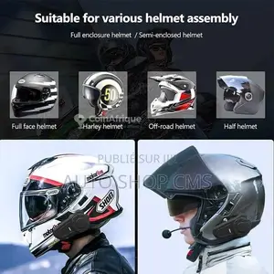 Kit Bluetooth Pour Casque Moto