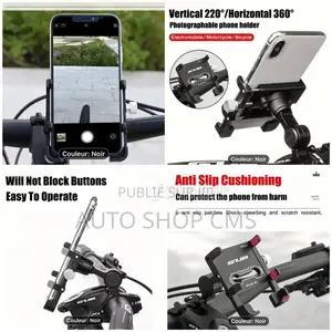 Support Téléphone Pour Moto