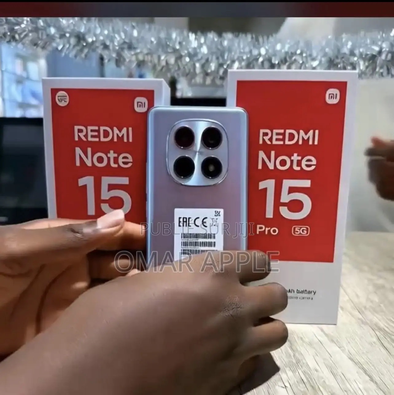 Nouveau Xiaomi Redmi Note 15 Pro 256 GB Rouge