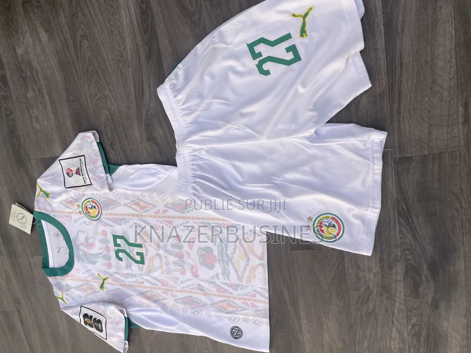 Maillots Sénégal Coupe Du Monde Pour Enfants