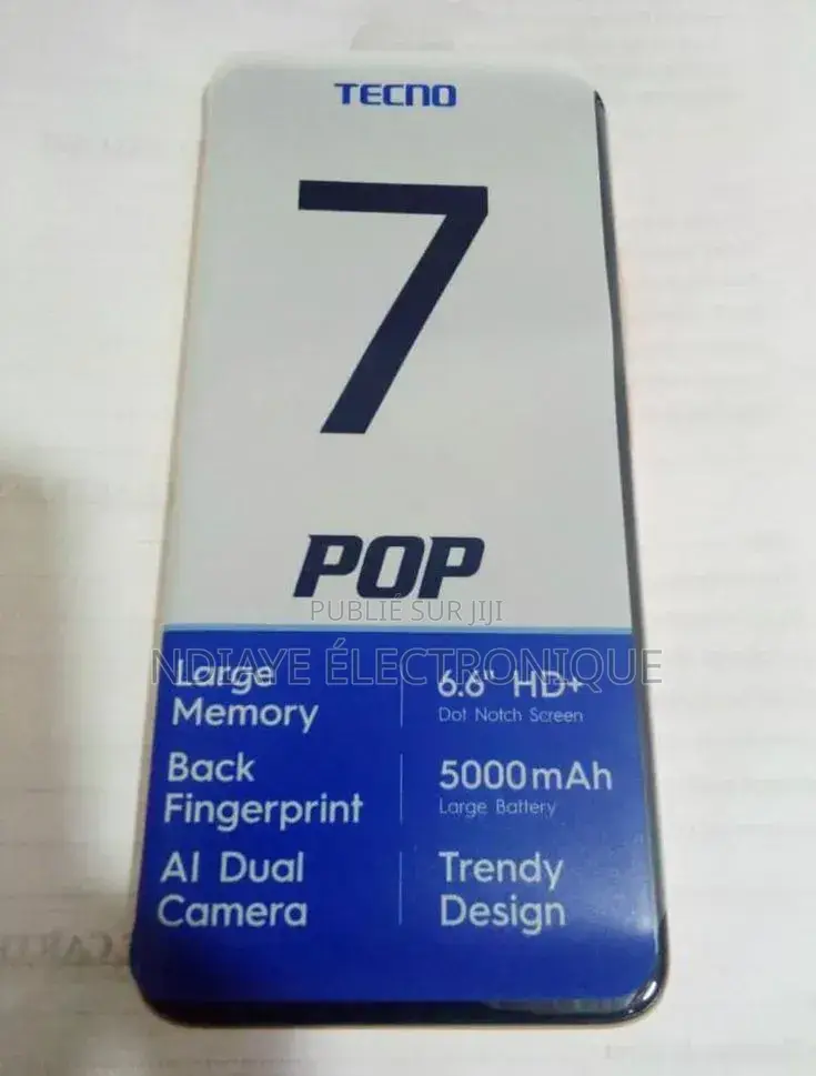 Tecno Pop 7 64 GB Bleu