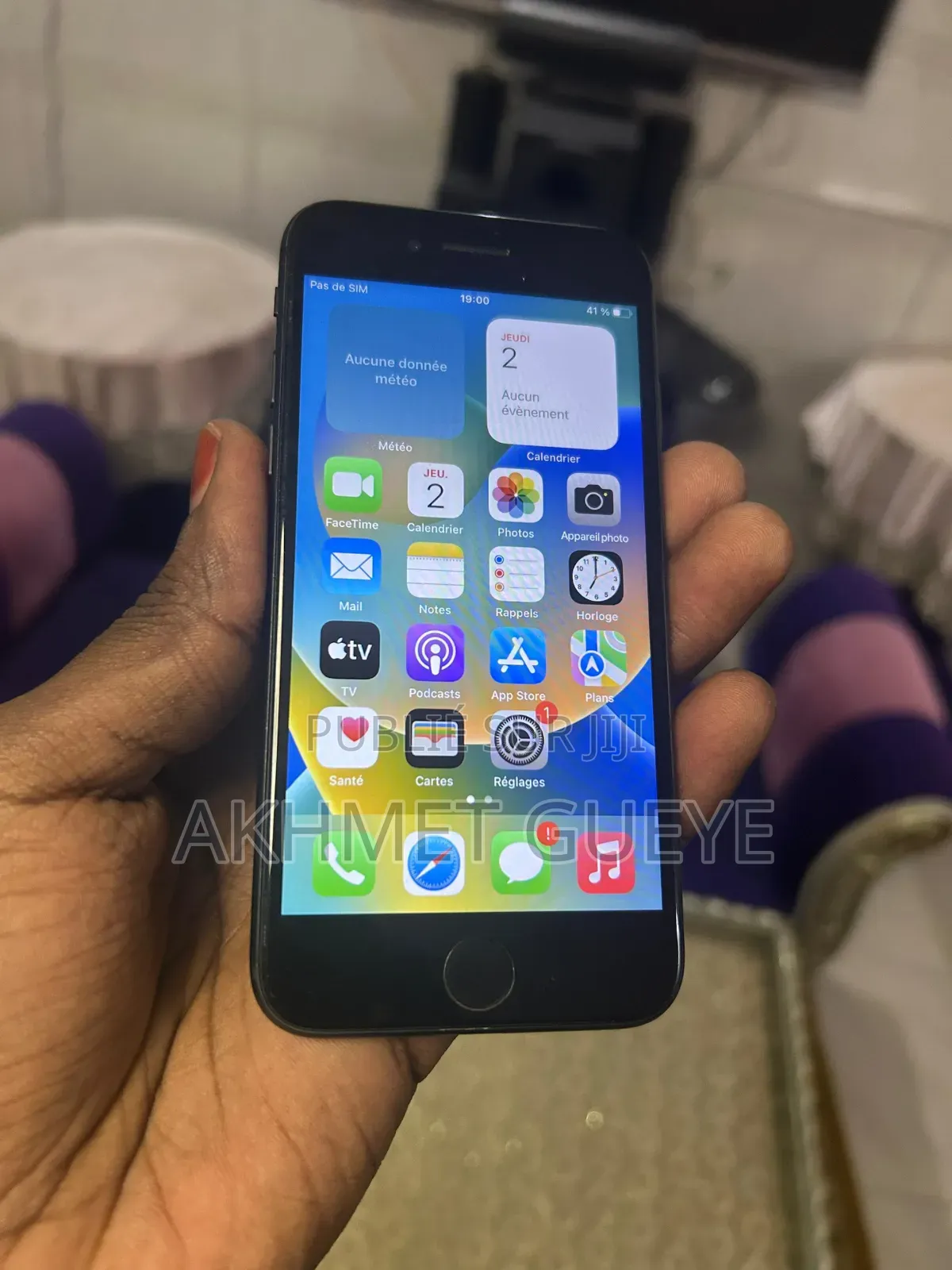 Apple iPhone 8 64 GB Noir