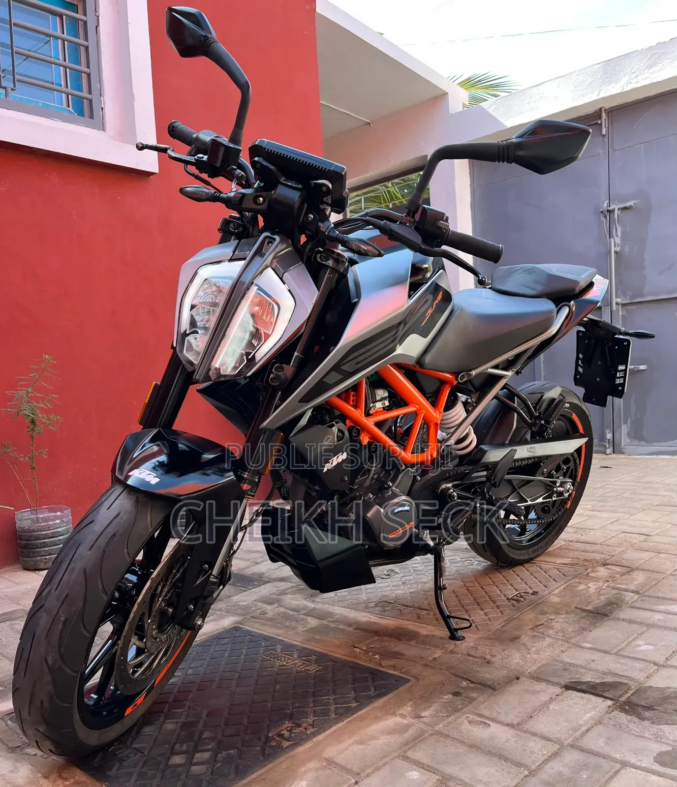 KTM Duke 125 2022 Noir