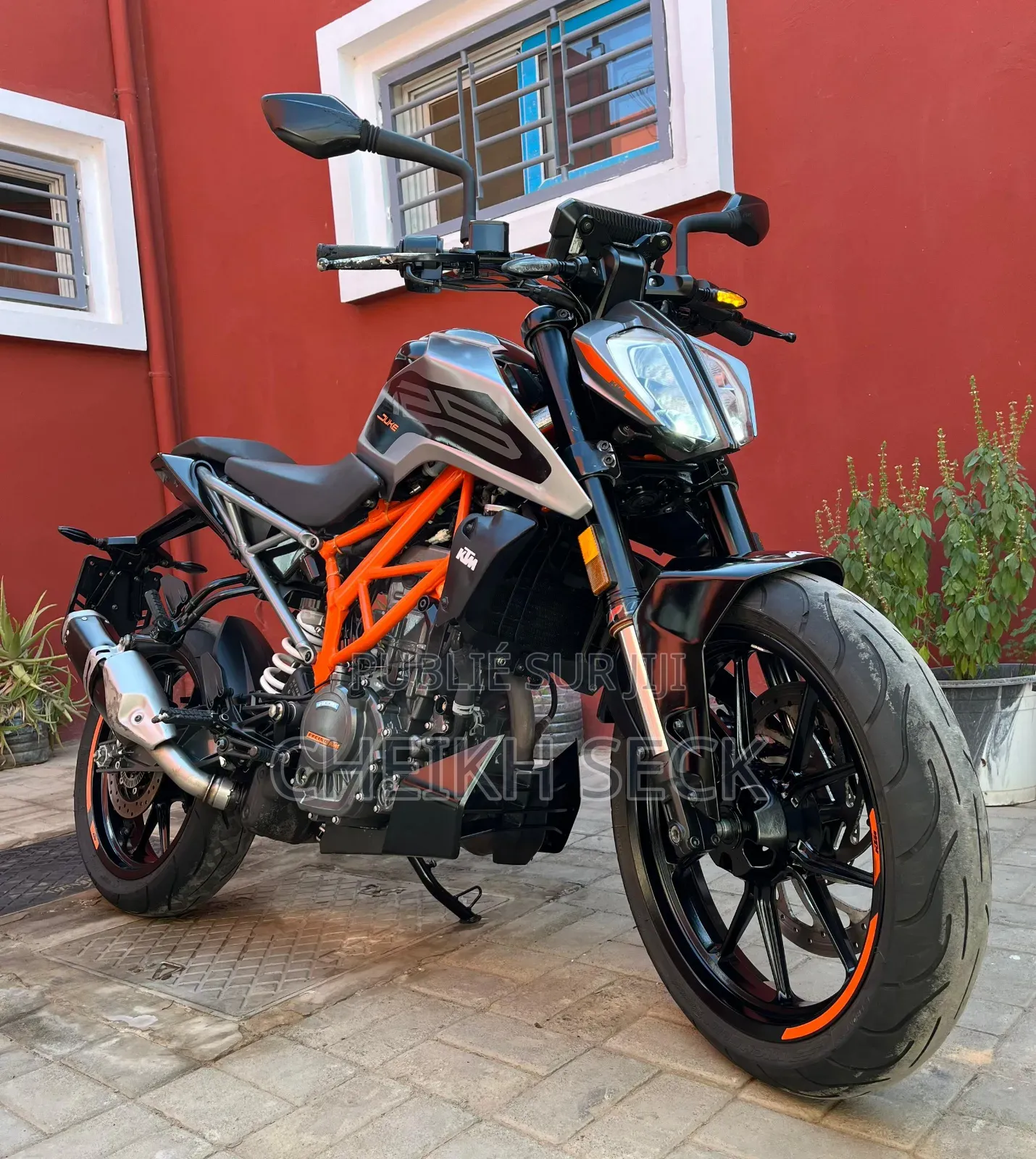 KTM Duke 125 2022 Noir