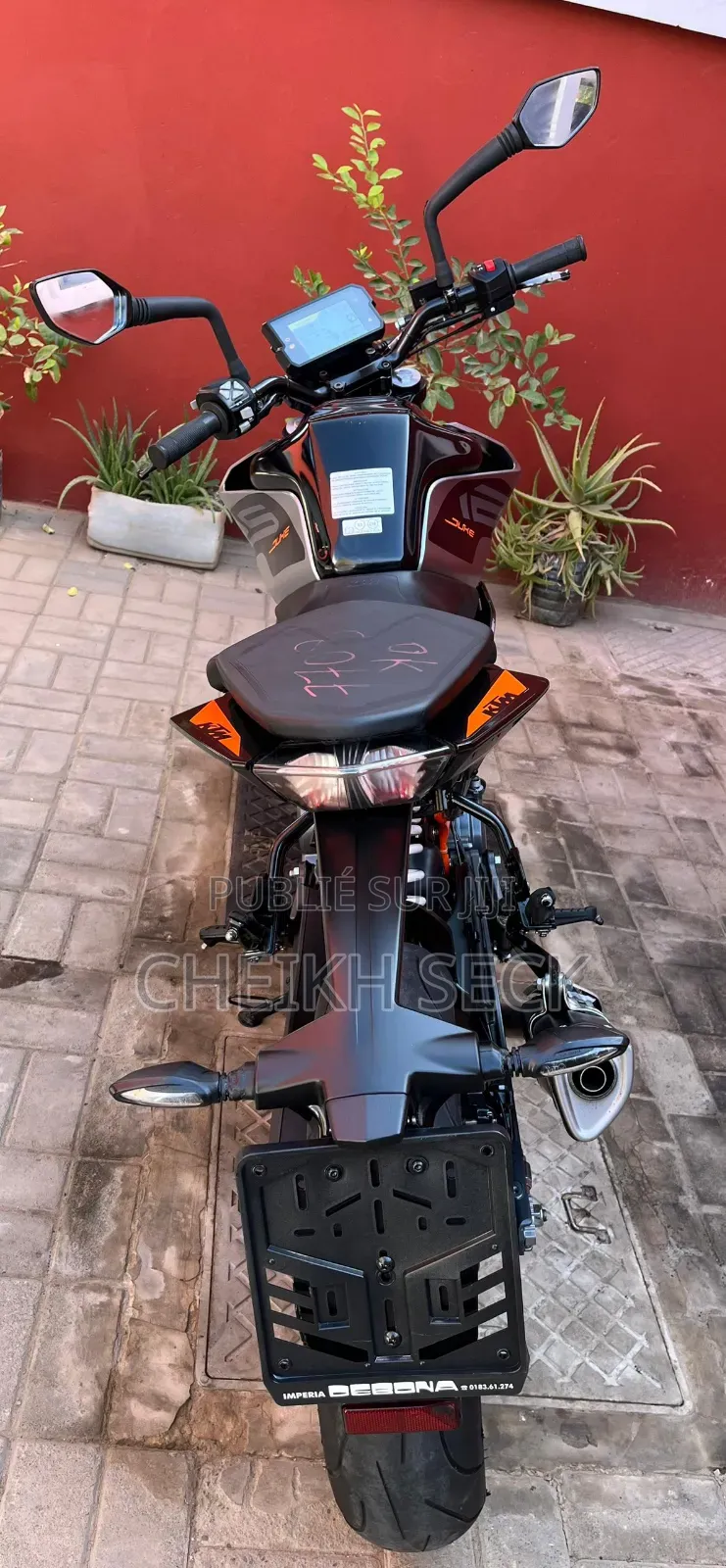 KTM Duke 125 2022 Noir