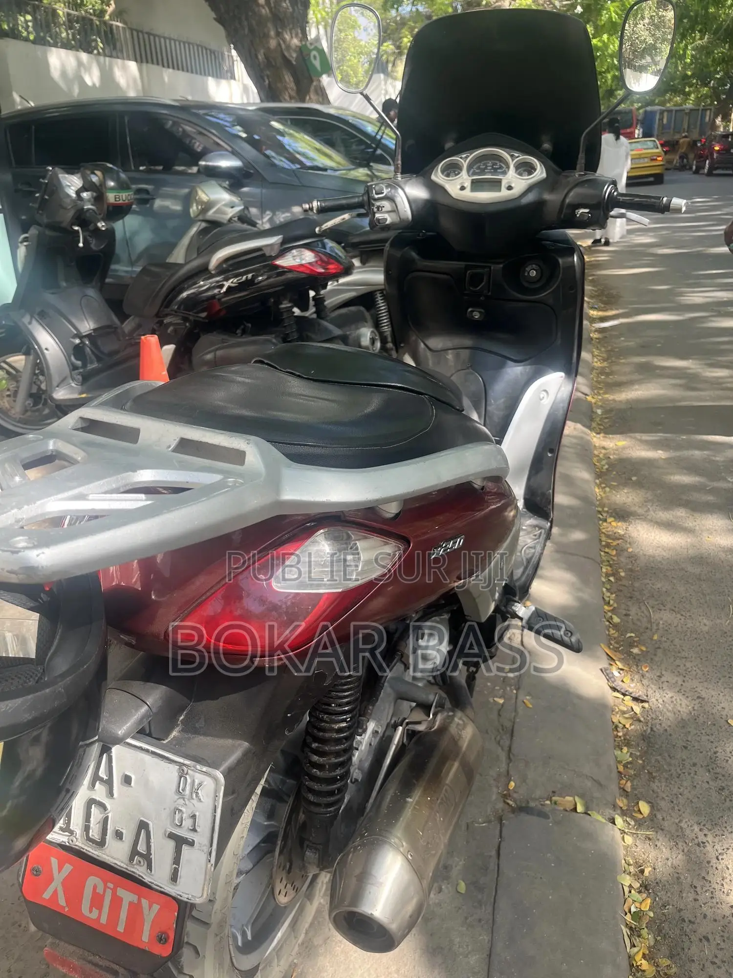 Yamaha Majesty 2009 Rouge