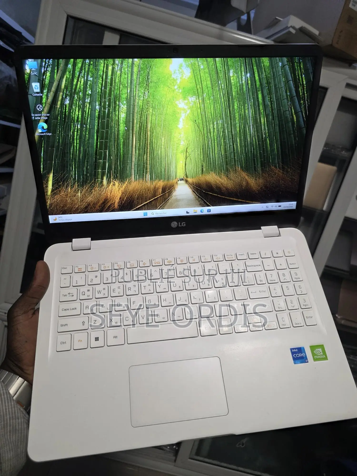 Nouveau Ordinateur portable LG Gram 15.6 32GB Intel Core i7 SSD 512GB